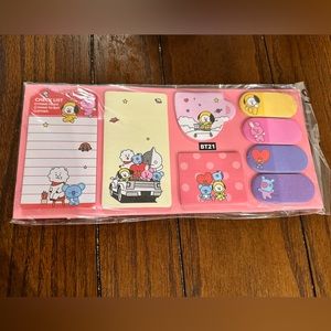 BT21 sticky notes